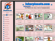 Tablet Screenshot of jokerplanete.com
